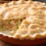 Torta de frango sem glúten e sem lactose