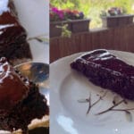 Bolo de chocolate de farinha de amêndoa